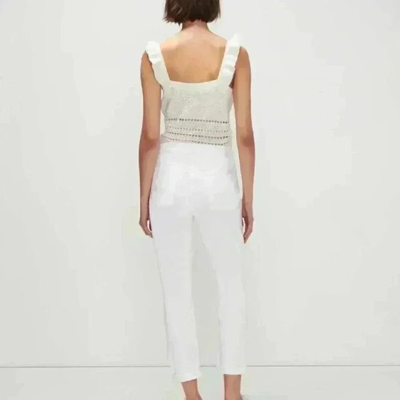 SEVEN FOR ALL MANKIND LUXE VINTAGE JOSEFINA DESTROY BROKEN TWILL. - Picture 2 of 12